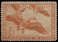 Scan of RW11 1944 Duck Stamp  Used F-VF