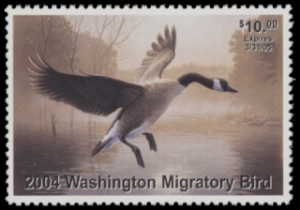 Scan of 2004 Washington Duck Stamp MNH VF