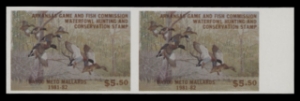 Scan of 1981 Arkansas Duck Stamp - First of State MNH VF