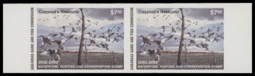 Scan of 2002 Arkansas Duck Stamp MNH VF