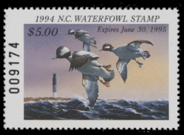 Scan of 1994 North Carolina Duck Stamp