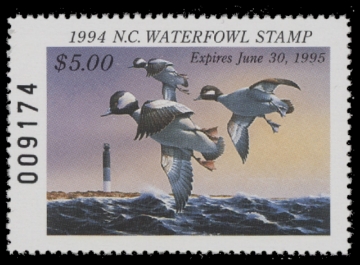 Scan of 1994 North Carolina Duck Stamp