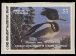 Scan of 2000 Minnesota Duck Stamp