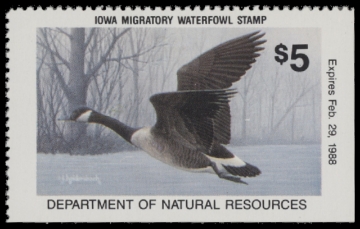 Picture of 1987 Iowa Duck Stamp