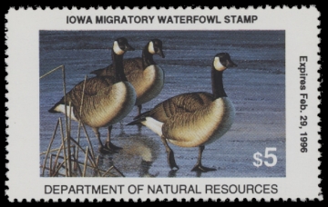 Picture of 1995 Iowa Duck Stamp