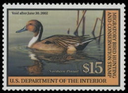 Scan of RW68 2001 Duck Stamp. MNH VF