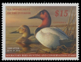 Scan of RW81 2014 Duck Stamp 