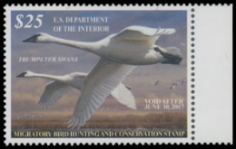 Scan of RW83 2016 Duck Stamp 