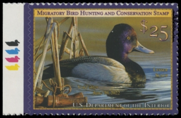 Scan of RW88 2021 Duck Stamp 