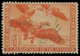 Scan of RW11 1944 Duck Stamp 