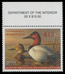 Scan of RW81 2014 Duck Stamp 