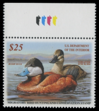 Scan of RW82 2015 Duck Stamp 
