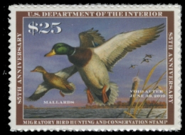 Scan of RW85 2018 Duck Stamp 