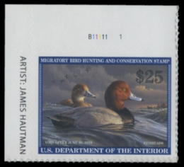 Scan of RW89 2022 Duck Stamp 