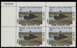 Scan of 1993 Virginia Duck Stamp