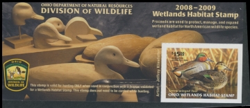 Scan of 2008 Ohio Duck Stamp