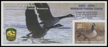 Scan of 2007 Ohio Duck Stamp