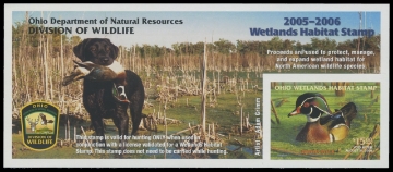 Scan of 2005 Ohio Duck Stamp