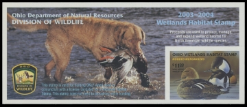 Scan of 2003 Ohio Duck Stamp