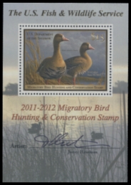 Scan of RW78B 2011 Duck Stamp 