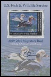 Scan of RW76B 2009 Duck Stamp 