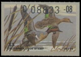 Scan of 1983 California Duck Stamp