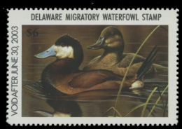 Scan of 2002 Delaware Duck Stamp