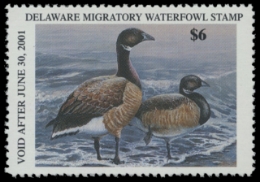 Scan of 2000 Delaware Duck Stamp