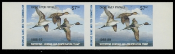 Scan of 1988 Arkansas Duck Stamp