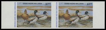 Scan of 1993 Arkansas Duck Stamp
