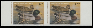 Scan of 1995 Arkansas Duck Stamp