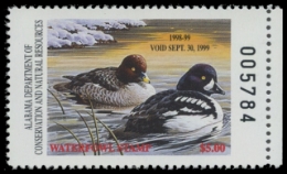 Scan of 1998 Alabama Duck Stamp