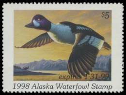 Scan of 1998 Alaska Duck Stamp