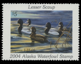 Scan of 2004 Alaska Duck Stamp