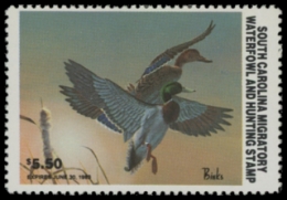 Scan of 1982 South Carolina Duck Stamp