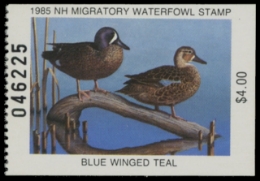 Scan of 1985 New Hampshire Duck Stamp