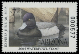 Scan of 2004 Arizona Duck Stamp