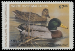 Scan of 1995 Arkansas Duck Stamp