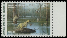 Scan of 1998 Arkansas Duck Stamp