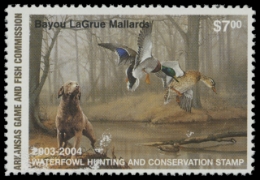 Scan of 2003 Arkansas Duck Stamp