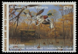 Scan of 2004 Arkansas Duck Stamp