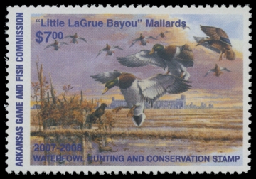 Scan of 2005 Arkansas Duck Stamp