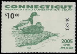 Scan of 2005 Connecticut Duck Stamp