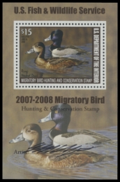 Scan of RW74B 2007 Duck Stamp 