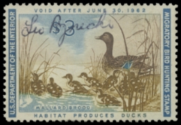Scan of RW28 1966 Duck Stamp 