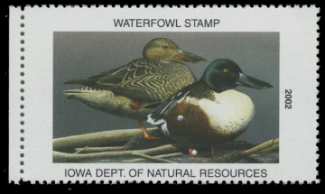 Scan of 2002 Iowa Duck Stamp