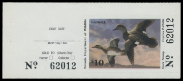 Scan of 2005 Nevada Duck Stamp