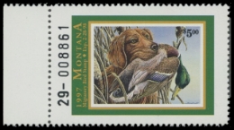 Scan of 1997 Montana Duck Stamp