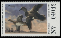 Scan of 2005 Nevada Duck Stamp