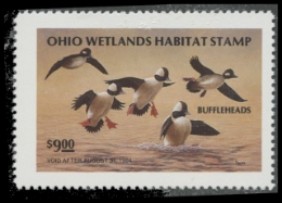 Scan of 1993 Ohio Duck Stamp